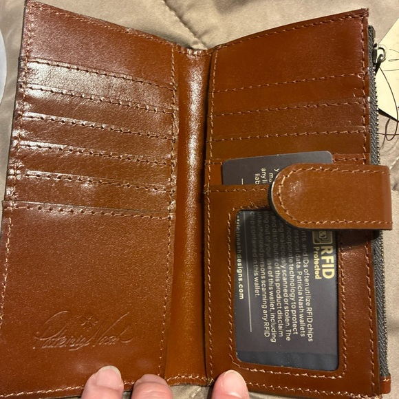 Patricia nash marigold harvest nazari leather wallet - Picture 5 of 6